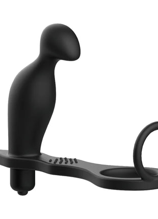 ADDICTED TOYS - ANALPLUG MIT SCHWARZEM SILIKONRING 12 CM - Analplug