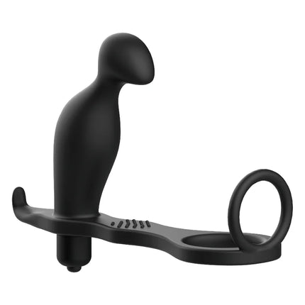 ADDICTED TOYS - ANALPLUG MIT SCHWARZEM SILIKONRING 12 CM - Analplug