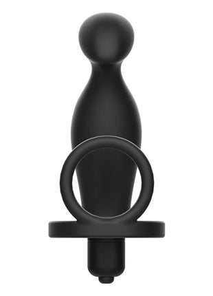 ADDICTED TOYS - ANALPLUG MIT SCHWARZEM SILIKONRING 12 CM - Analplug