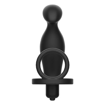 ADDICTED TOYS - ANALPLUG MIT SCHWARZEM SILIKONRING 12 CM - Analplug