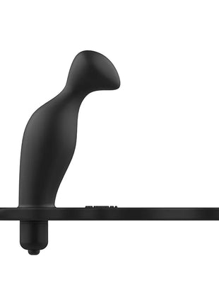 ADDICTED TOYS - ANALPLUG MIT SCHWARZEM SILIKONRING 12 CM - Analplug