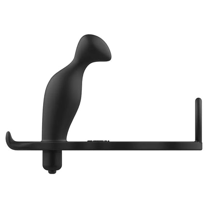 ADDICTED TOYS - ANALPLUG MIT SCHWARZEM SILIKONRING 12 CM - Analplug
