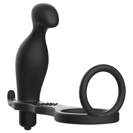ADDICTED TOYS - ANALPLUG MIT SCHWARZEM SILIKONRING 12 CM - Analplug