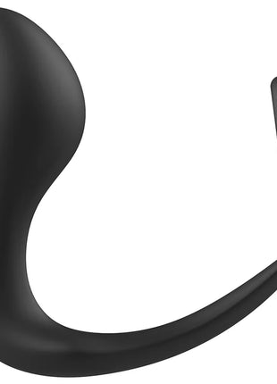 ADDICTED TOYS - ANALPLUG MIT SCHWARZEM SILIKONRING - Analplug