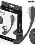ADDICTED TOYS – ANALPLUG MIT VIBRATION 360°-WELLUNG UND HODENSTIMULATOR