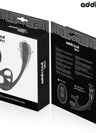 ADDICTED TOYS – ANALPLUG MIT VIBRATION 360°-WELLUNG UND HODENSTIMULATOR