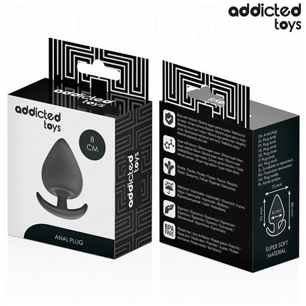 ADDICTED TOYS - ANALSTECKER GRÖSSE L 8 CM - Analplug