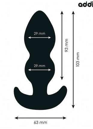 ADDICTED TOYS - ANALSTECKER GRÖSSE S 10,3 CM - Analplug