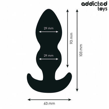 ADDICTED TOYS - ANALSTECKER GRÖSSE S 10,3 CM - Analplug