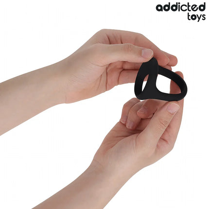 ADDICTED TOYS - DICKER DREIFACH-PENISRING - Penisring ohne Vibration