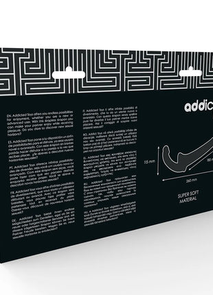 ADDICTED TOYS - DILDO MIT RNA S OHNE SUBJECTION SCHWARZ - Leinelose Geschirre