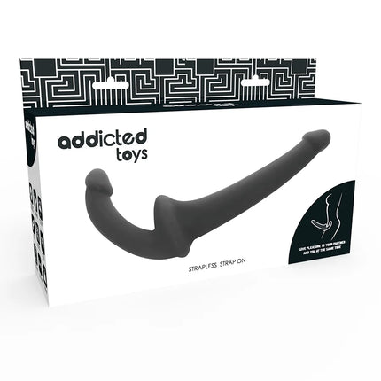 ADDICTED TOYS - DILDO MIT RNA S OHNE SUBJECTION SCHWARZ - Leinelose Geschirre
