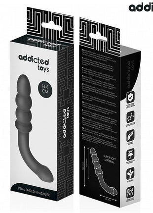 ADDICTED TOYS - DOPPELMASSAGER 16,5 CM - Analplug
