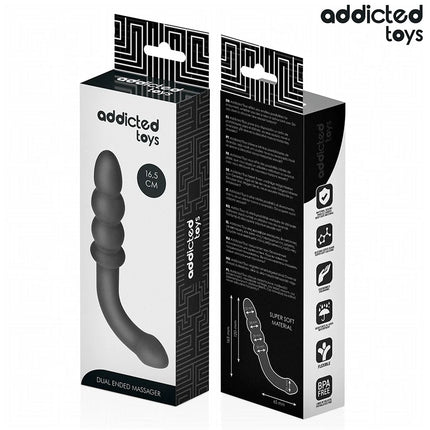 ADDICTED TOYS - DOPPELMASSAGER 16,5 CM - Analplug