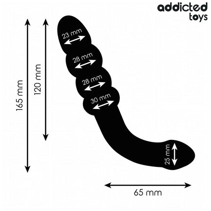 ADDICTED TOYS - DOPPELMASSAGER 16,5 CM - Analplug