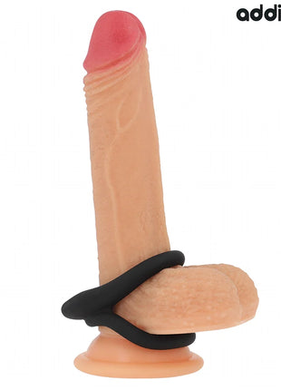 ADDICTED TOYS - DOPPELT STRUKTURIERTER PENISRING - Penisring ohne Vibration
