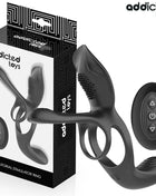 ADDICTED TOYS - DOPPELTER PENISRING MIT KLITORISSTIMULATOR