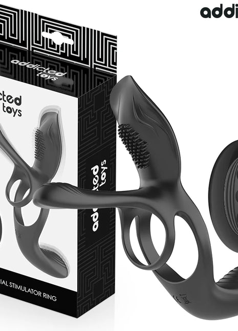 ADDICTED TOYS - DOPPELTER PENISRING MIT KLITORISSTIMULATOR