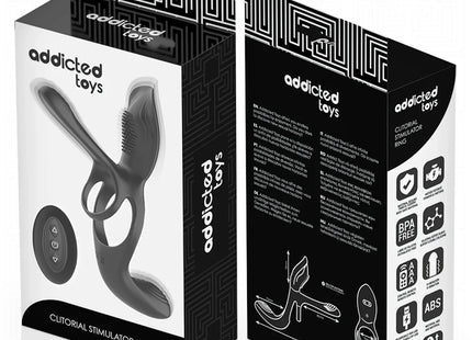 ADDICTED TOYS - DOPPELTER PENISRING MIT KLITORISSTIMULATOR
