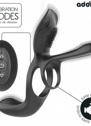 ADDICTED TOYS - DOPPELTER PENISRING MIT KLITORISSTIMULATOR