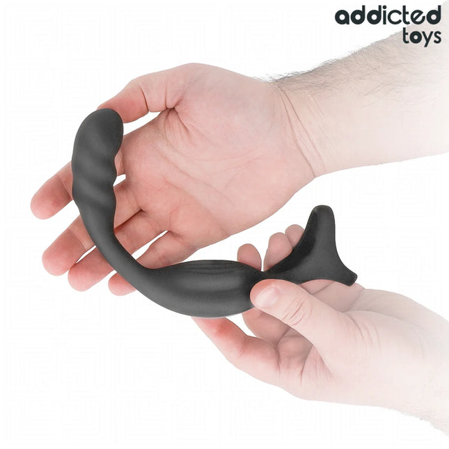 ADDICTED TOYS - DOPPELTER PROSTATIK-COCKRING MIT FERNBEDIENUNG
