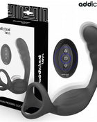 ADDICTED TOYS - DOPPELTER PROSTATIK-COCKRING MIT FERNBEDIENUNG