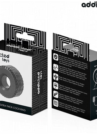ADDICTED TOYS - EXTRA DICKER COCKRING - Penisring ohne Vibration
