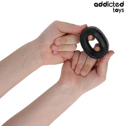 ADDICTED TOYS - EXTRA DICKER COCKRING - Penisring ohne Vibration