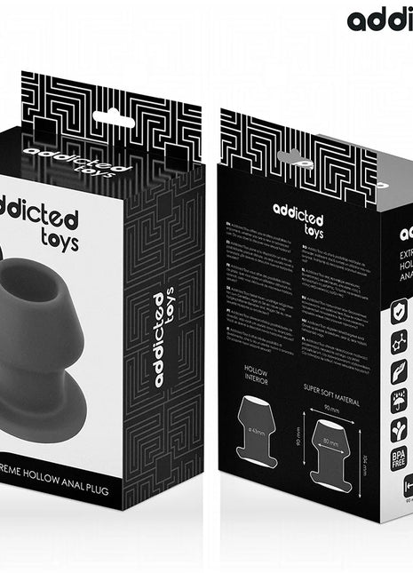 ADDICTED TOYS - EXTREM HOHL ANAL PLUG GRÖSSE L 10,4 CM - Analplug