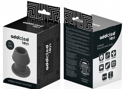 ADDICTED TOYS - EXTREM HOHL ANAL PLUG GRÖSSE M 8,7 CM - Analplug