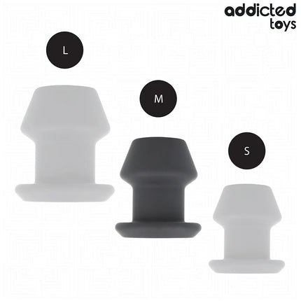 ADDICTED TOYS - EXTREM HOHL ANAL PLUG GRÖSSE M 8,7 CM - Analplug