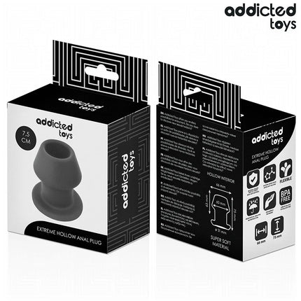 ADDICTED TOYS - EXTREM HOHL ANAL PLUG GRÖSSE S 7,5 CM - Analplug