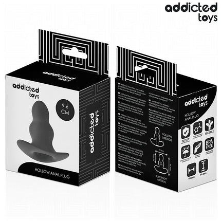 ADDICTED TOYS - HOHL ANAL PLUG GRÖSSE M 9,6 CM - Analplug