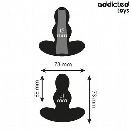 ADDICTED TOYS - HOHL ANALPLUG GRÖSSE S 7,3 CM - Analplug
