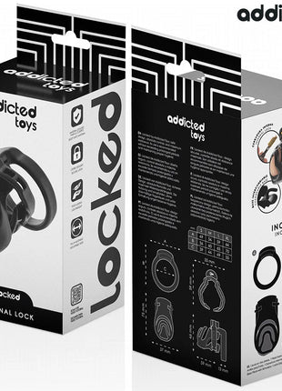 ADDICTED TOYS LOCKED - ETERNAL LOCK PENISKÄFIG 9 CM - BDSM-Peniskäfige