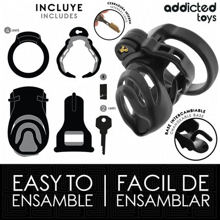 ADDICTED TOYS LOCKED - ETERNAL LOCK PENISKÄFIG 9 CM - BDSM-Peniskäfige