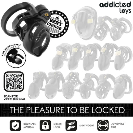 ADDICTED TOYS LOCKED - ETERNAL LOCK PENISKÄFIG 9 CM - BDSM-Peniskäfige