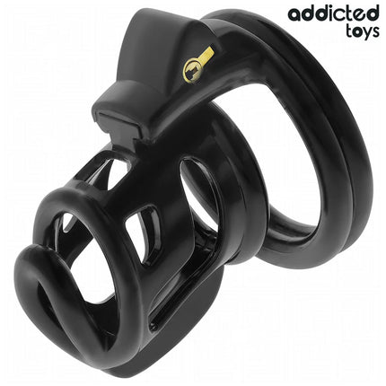 ADDICTED TOYS LOCKED - GILDEN CAGE PENISKÄFIG 8,5 CM - BDSM-Peniskäfige