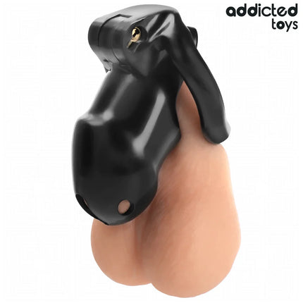 ADDICTED TOYS LOCKED - MINDNIGHT CELL PENISKÄFIG 4.2 CM GRÖSSE M - BDSM-Peniskäfige