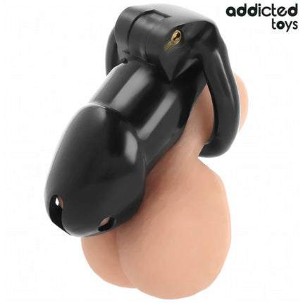 ADDICTED TOYS LOCKED - MINDNIGHT CELL PENISKÄFIG GRÖSSE L - BDSM-Peniskäfige