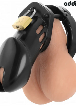 ADDICTED TOYS LOCKED - OBSIDIAN HOLD PENISKÄFIG GRÖSSE M - BDSM-Peniskäfige