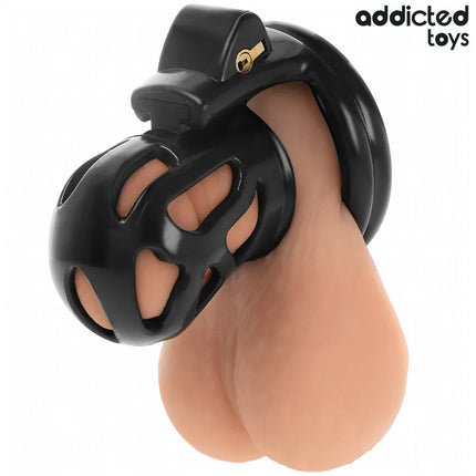 ADDICTED TOYS LOCKED - SILENT KEEP PENISKÄFIG 7,5 CM - BDSM-Peniskäfige