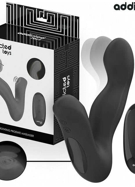 ADDICTED TOYS – OSZILLIERENDER PROSTATAMASSAGEGERÄT MIT PULSATIONSMODUS-FERNBEDIENUNG