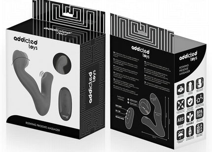 ADDICTED TOYS – OSZILLIERENDER PROSTATAMASSAGEGERÄT MIT PULSATIONSMODUS-FERNBEDIENUNG