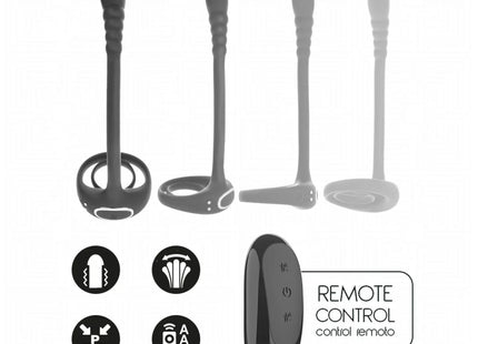 ADDICTED TOYS - P-SPOT VIBRIERENDER COCK RING MIT FERNBEDIENUNG