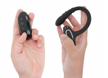 ADDICTED TOYS - P-SPOT VIBRIERENDER COCK RING MIT FERNBEDIENUNG