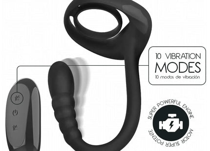 ADDICTED TOYS - P-SPOT VIBRIERENDER COCK RING MIT FERNBEDIENUNG