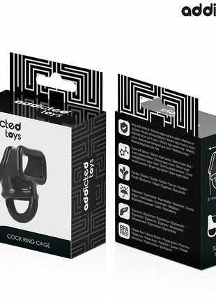 ADDICTED TOYS - PENISKÄFIGRING - Penisring ohne Vibration