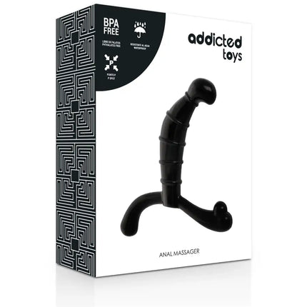 ADDICTED TOYS - PROSTATA ANALVERGNÜGEN SCHWARZ - Prostatastimulator