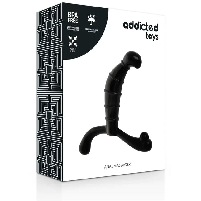 ADDICTED TOYS - PROSTATA ANALVERGNÜGEN SCHWARZ - Prostatastimulator